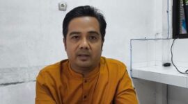 Akademisi UIN KHAS Jember, Ahmad Winarno saat dikonfirmasi (Sumber foto: Sigit)