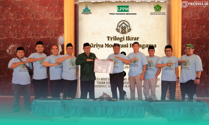 Gambar Rektor UIN KHAS Baca Trilogi Ikrar Moderasi Beragama, Begini Isinya! (Sumber: Grafis Frensia)