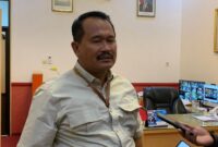 Direktur Polije Saiful Anwar saat dikonfirmasi (Sumber foto: Sigit)