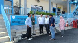 Komisi C saat melakukan inspeksi mendadak ke Bandara Notohadinegoro (Sumber foto: Sigit)