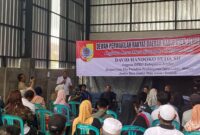 David Handoko Seto saat menyapa masyarakat di kegiatan Reses (Sumber foto: Sigit)