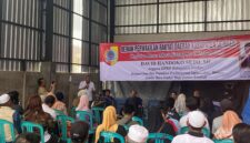 David Handoko Seto saat menyapa masyarakat di kegiatan Reses (Sumber foto: Sigit)