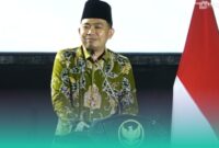Gambar Gus Fawait Saat Memberi Sambutan di Acara Sambutan MTQ XXXI (Sumber: Istimewa)