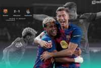 Gambar Habis Cedera, Lamine Yamal Keren! Barcelona Menyalib Real Madrid! (Sumber: Frensia Grafis)