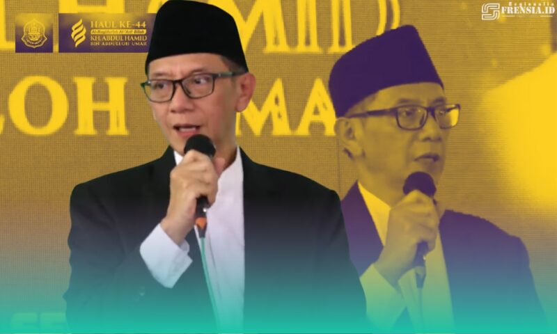 Gambar Hadiri Haul Ke-44 Kiai Hamid Pasuruan, Gus Firjaun Komentari Kenaikan Pajak (sumber: Frensia Grafis)