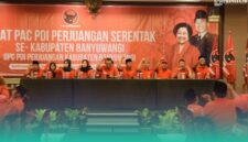 Gambar Ketua DPD dan DPC Periode 2025-2030 Disaring! PAC PDI Perjuangan Se-Banyuwangi Gelar Rapat Serentak Penjaringan  (Sumber: Istimewa)