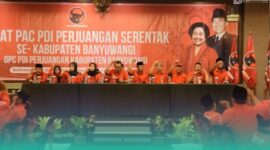 Gambar Ketua DPD dan DPC Periode 2025-2030 Disaring! PAC PDI Perjuangan Se-Banyuwangi Gelar Rapat Serentak Penjaringan  (Sumber: Istimewa)