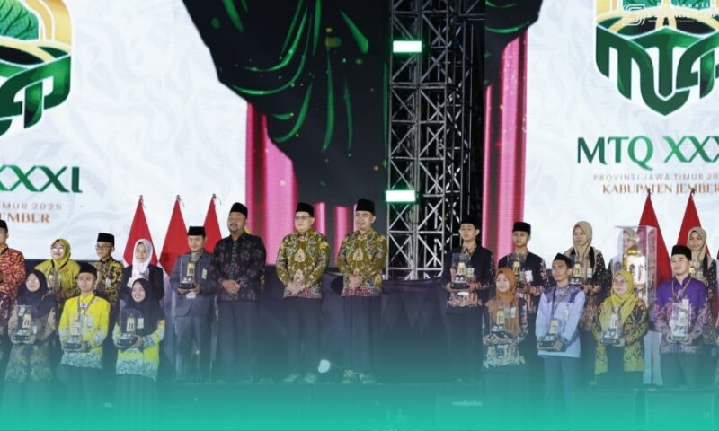 Gambar Resmi Ditutup! Gubernur Khofifah Sebut Acara MTQ XXXXI Jatim di Jember Terbaik Sepanjang Sejarah (Sumber: Istimewa)