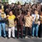 Foto bersama Kejari, Cabdin Jember dan Siswa SMA-SMK (Sumber foto: istimewa)
