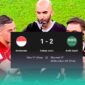 Gambar Babak Pertama: Indonesia Tertinggal 1-2 dari Arab Saudi, Penalti Firas Al Buraikan Jadi Pembeda(Sumber: Grafis Frensia)