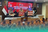 Gambar Bongkar Jaringan Narkoba Lintas Kota! Polres Jember Sita 144 Gram Sabu dan 32 Ribu Pil Okerbaya (Sumber: Istimewa)