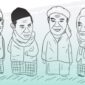 Ilustrasi Kiai dalam cover Buku 99 Kiai Kharismatik Indonesia 2 Karya KH. A. Aziz Masyhuri Terbitan Diva Press