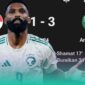 Gambar Lagi! Al Buraikan Buat Indonesia Keok 1-3 Ke Arab Saudi (Sumber: Frensia Grafis)