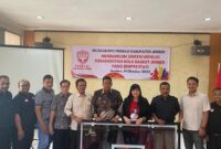 Foto bersama setelah acara Muskab DPC Perbasi Kabupaten Jember (Sumber foto: Sigit) 