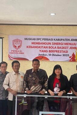 Ketua Perbasi Jember Sebut Sinergisitas Bisa Tingkatkan Kualitas-Prestasi Cabor Bola Basket  di Seluruh Ajang Kompetisi