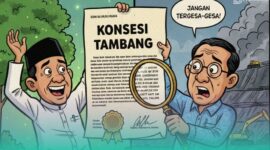 Gambar Konsesi Tambang NU, Akademisi Muhammadiyah: Jangan Tergesa-gesa! (Ilustrasi Frensia.Id)
