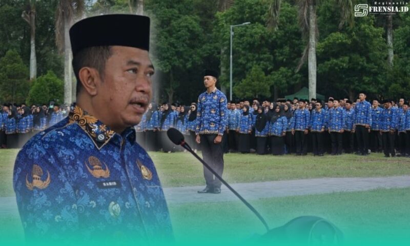 Gambar Bupati Bondowoso Kukuhkan 4.502 PPPK Paruh Waktu, Tekankan Etos Kerja dan Integritas ASN (Sumber: Istimewa)