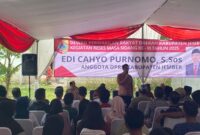 Anggota DPRD Jember Frasksi PDIP Edy Cahyo Purnomo saat melakukan reses (Foto: Frensia/Sigit)