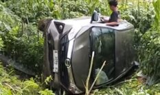 Viral di Medsos Sopir Mobil di Bawah Umur Alami Laka di Jember