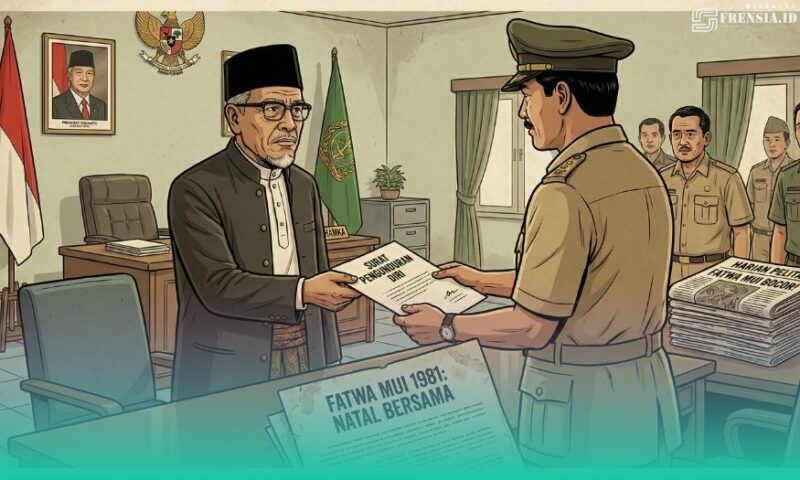 Gambar Muslim di Indonesia Merayakan Natal? Dulu Ketua MUI Pernah Mundur Karena Masalah ini (Sumber: Frensia Grafis/Gmn)