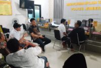 Suasana saat anggota DPRD Jember melapor ke Polres Jember (Foto: Istimewa)