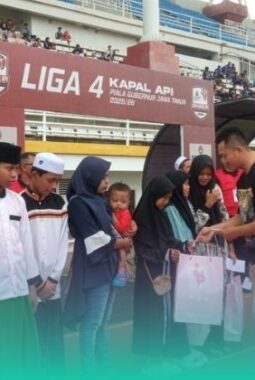 Persid Jember Gelar Santunan Anak Yatim sebagai Wasilah Kemajuan Tim