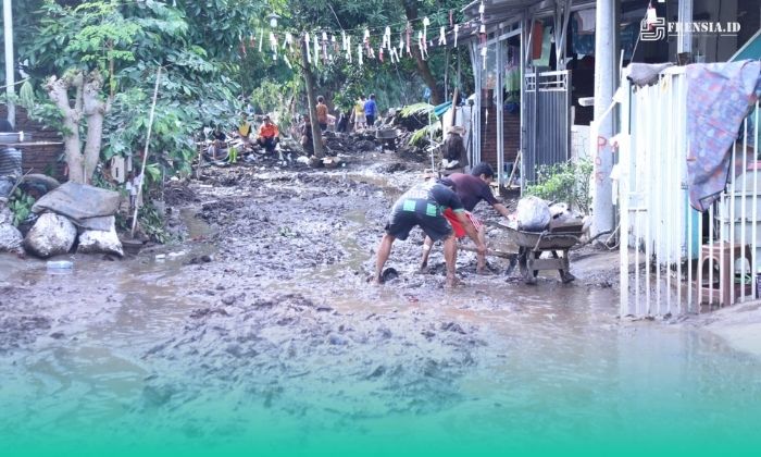 Kondisi Perumahan di Jember Pasca dilanda Banjir.