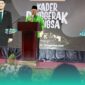 Gus Rivqy saat menyampaikan arahan dalam Pendidikan Kader Penggerak Bangsa (PKPB), di Hotel Prima, Lumajang.