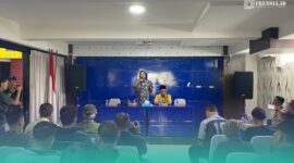 Anggota Komisi C DPRD Jember, Fraksi Golkar , Agung Budiman saat menyapa masyarakat di kegiatan Reses. (Foto: Frensia/Sigit).