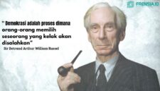Foto Betrand Russel (Sumber: Arif)