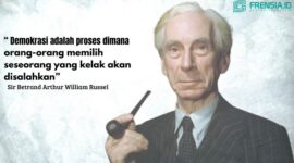 Foto Betrand Russel (Sumber: Arif)