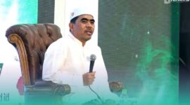 Gambar Di Harlah Nurul Jadid, KH. Ghofur Maimoen: Imam Syafi'i Jadi Mazhab Besar, Karna Memahami Santri-santrinya (Sumber: Istimewa)