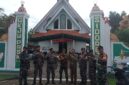 Satkoryon Banser Umbulsari PAM di Gereja Sidorejo (Foto: Istimewa)