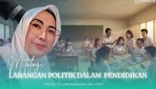 Gambar Mitologi Larangan Politik Dalam Pendidikan (Frensia Grafis)