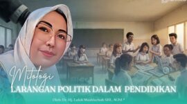 Gambar Mitologi Larangan Politik Dalam Pendidikan (Frensia Grafis)