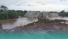 Foto: Kondisi pembangunan Dam Pelimpah. (Foto: istimewa).