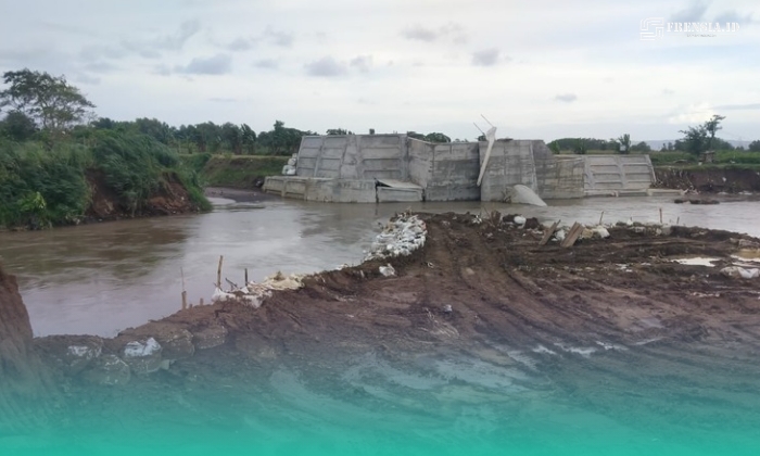 Foto: Kondisi pembangunan Dam Pelimpah. (Foto: istimewa).