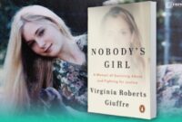 Gambar Nobody's Girl, Buku Korban Epstein Yang Telah Bunuh Diri (Sumber: Grafis Frensia)