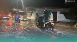 Jalan Mastrip dan Jalan Karimata, Kelurahan/Kecamatan Sumbersari, Jember.(Foto: Sigit/Frensia). 