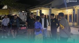 Pemkab Jember bersama BPBD, pihak desa, dan unsur Muspika turun ke lokasi banjir bandang, Panti (Foto: Sigit/Frensia).