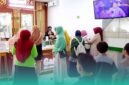 Toko Emas Galeri 24 Tegal Boto Lor, ramai dikunjungi pembeli. (Foto: Sigit/Frensia).