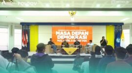 Suasana saat Konferensi Akademik, di UGM, Yogyakarta. (Foto: Riyadi/Frensia).