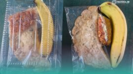 Salah satu menu MBG di Jember. (Foto: Istimewa). 