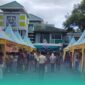 Suasana Bazar Kampus Ramadan di Depan Gedung Rektorat UIN KHAS Jember (Foto: Fadli/Frensia). 