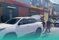 Penampakan mobil Toyota Fortuner milik Heryanto yang telah hilang. (Foto: Sigit/Frensia). 