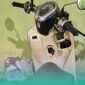 Motor honda scoopy yang hilang di dalam parkiran Indekos Cindekia, Mangli, (Foto: Istimewa). 