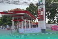 Suasana terkini SPBU di Teuku Umar, Kaliwates, Jember (Foto: Istimewa). 