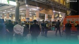 Suasana di Tempat Kejadian Perkara (TKP), Patrang, Jember. (Foto: Sigit/Frensia). 