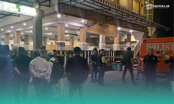 Suasana di Tempat Kejadian Perkara (TKP), Patrang, Jember. (Foto: Sigit/Frensia). 