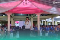 Bupati Jember, Muhammad Fawait, saat acara Safari Ramadan di Kecamatan Ledokombo, Jember (Foto: Fadli/Frensia).